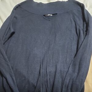 Maurices Womens Dark Blue Turtleneck Sweaterwomens